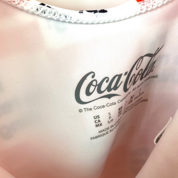 NWT Coca-Cola Stretch bodysuit - Picture 7 of 8